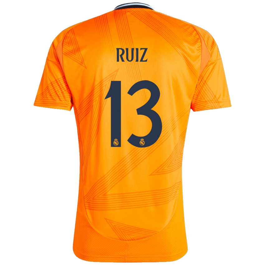 Dames Guillermo Ruiz #13 Oranje Uitshirt Uittenue 2024/25 T-Shirt