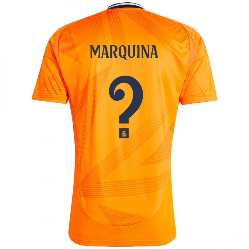 Dames Guillermo Marquina #0 Oranje Uitshirt Uittenue 2024/25 T-Shirt