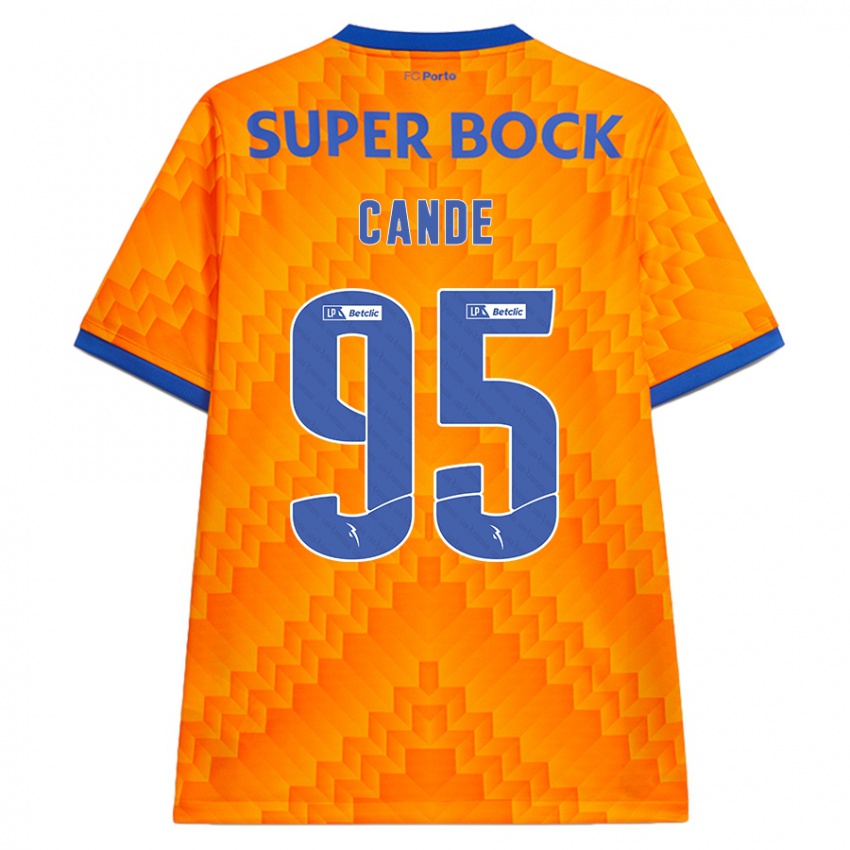 Dames Anhá Cande #95 Oranje Uitshirt Uittenue 2024/25 T-Shirt