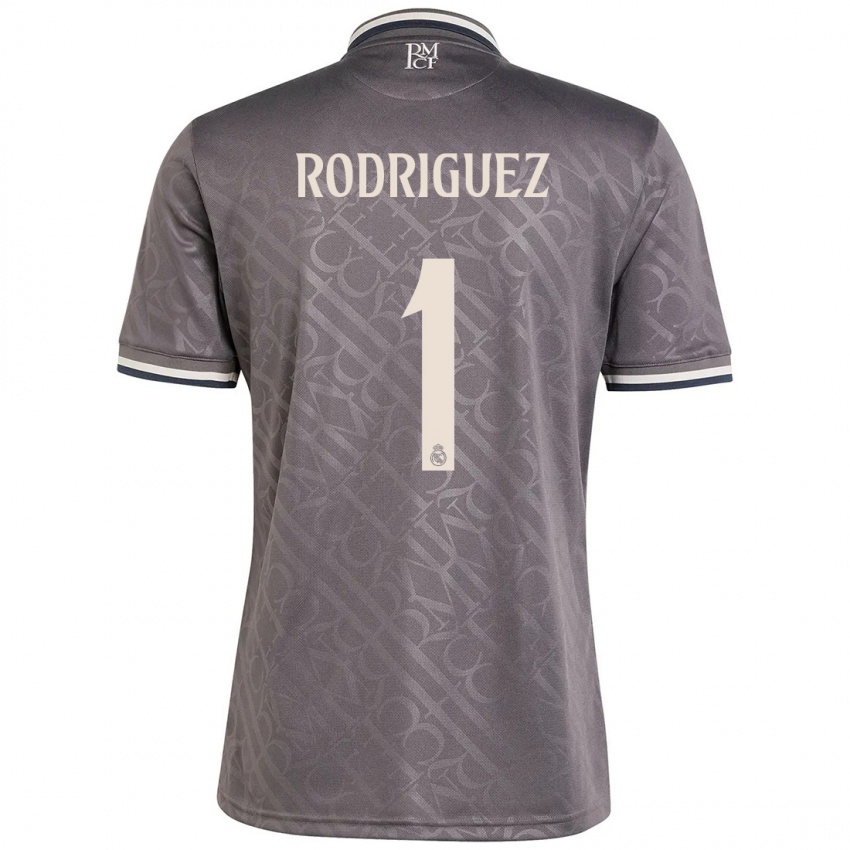 Dames Misa Rodriguez #1 Houtskool Thuisshirt Derde Tenue 2024/25 T-Shirt