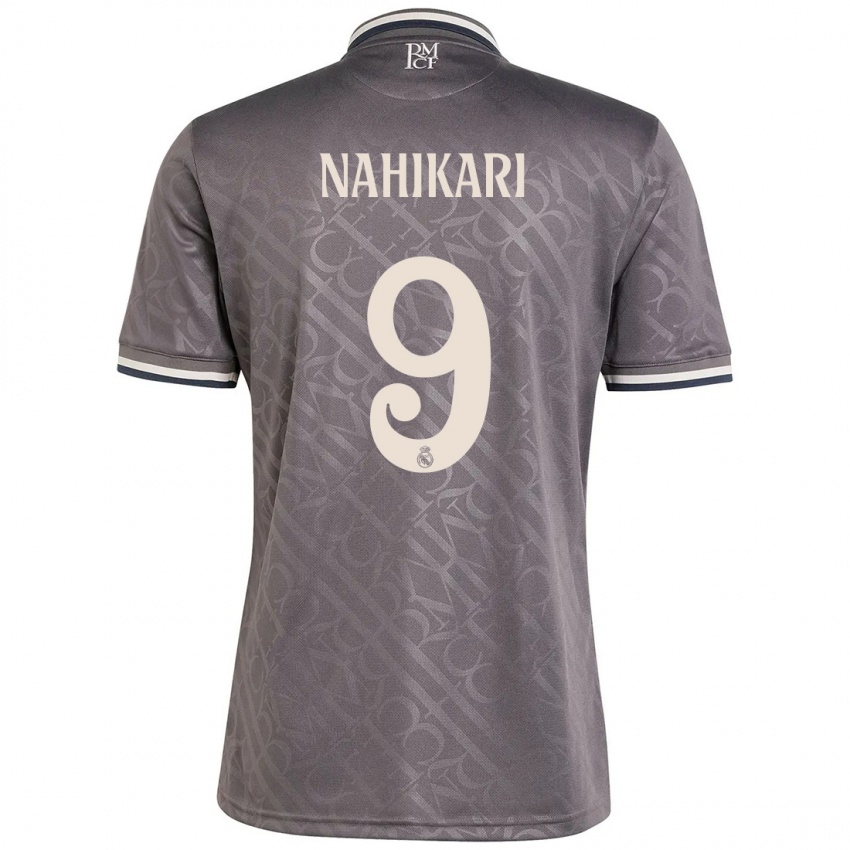 Dames Nahikari Garcia #9 Houtskool Thuisshirt Derde Tenue 2024/25 T-Shirt