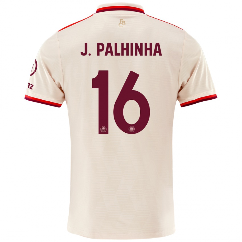 Dames João Palhinha #16 Linen Thuisshirt Derde Tenue 2024/25 T-Shirt