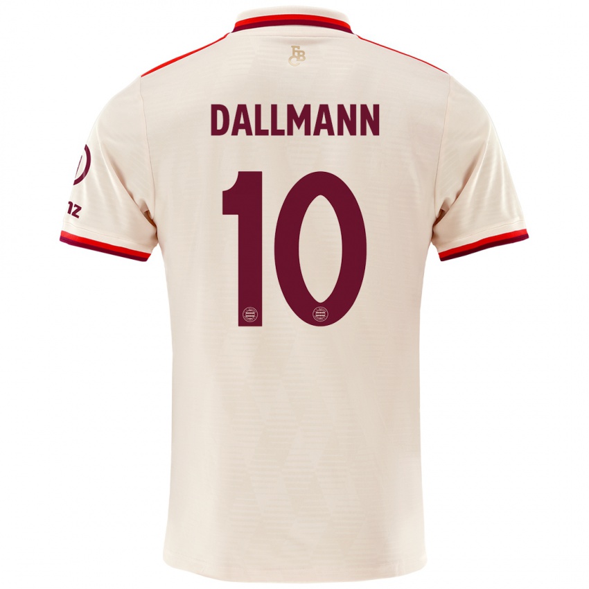 Dames Linda Dallmann #10 Linen Thuisshirt Derde Tenue 2024/25 T-Shirt