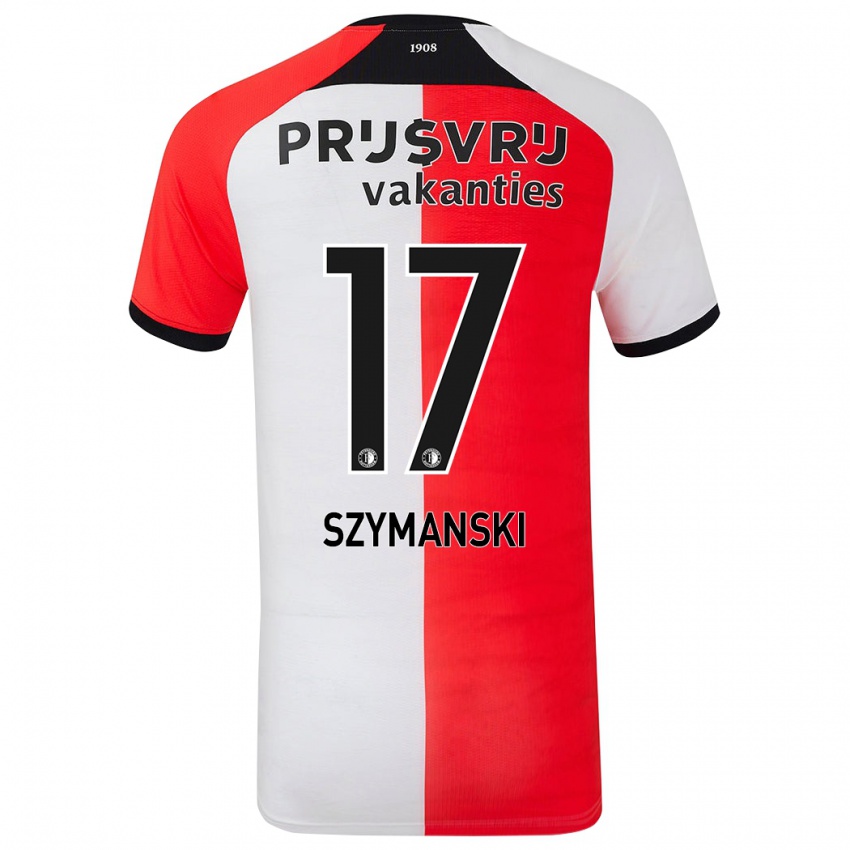 Kinderen Sebastian Szymanski #17 Rood Wit Thuisshirt Thuistenue 2024/25 T-Shirt