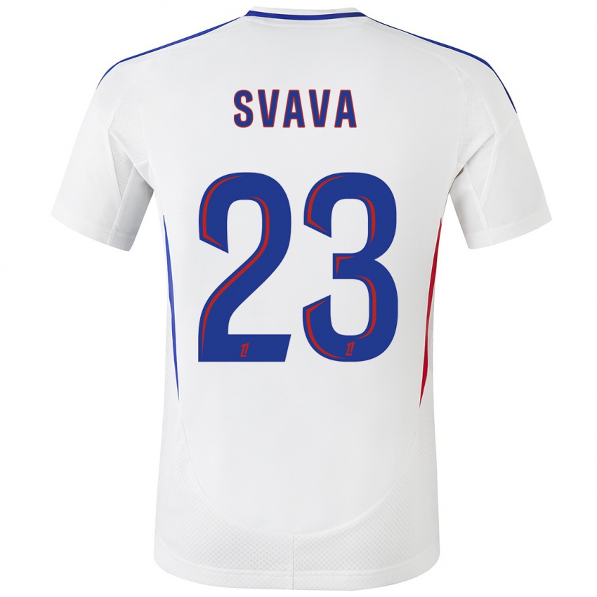 Kinderen Sofie Svava #23 Wit Blauw Thuisshirt Thuistenue 2024/25 T-Shirt