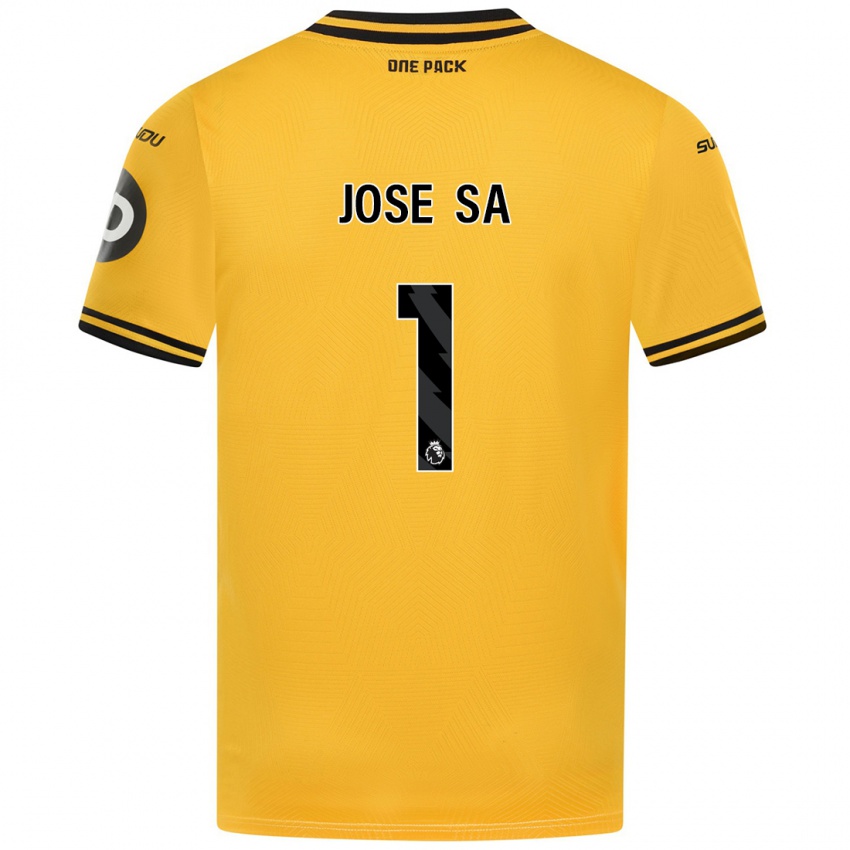 Kinderen Jose Sa #1 Geel Thuisshirt Thuistenue 2024/25 T-Shirt