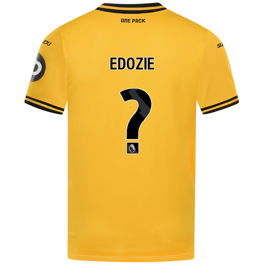 Kinderen Tom Edozie #0 Geel Thuisshirt Thuistenue 2024/25 T-Shirt