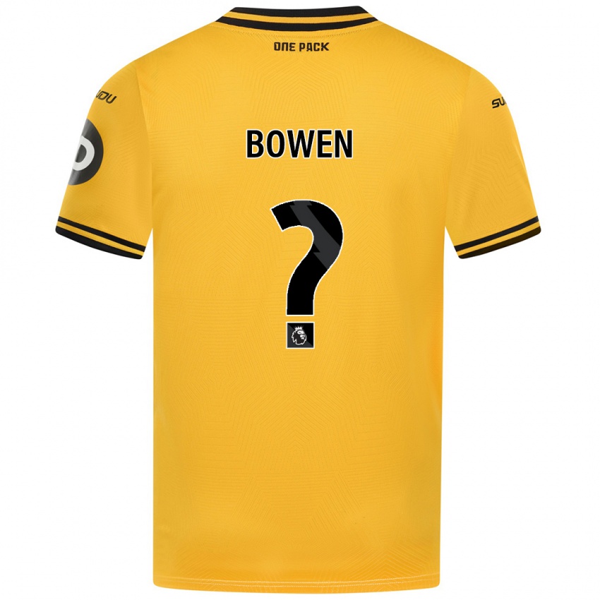 Kinderen Reiss Bowen #0 Geel Thuisshirt Thuistenue 2024/25 T-Shirt