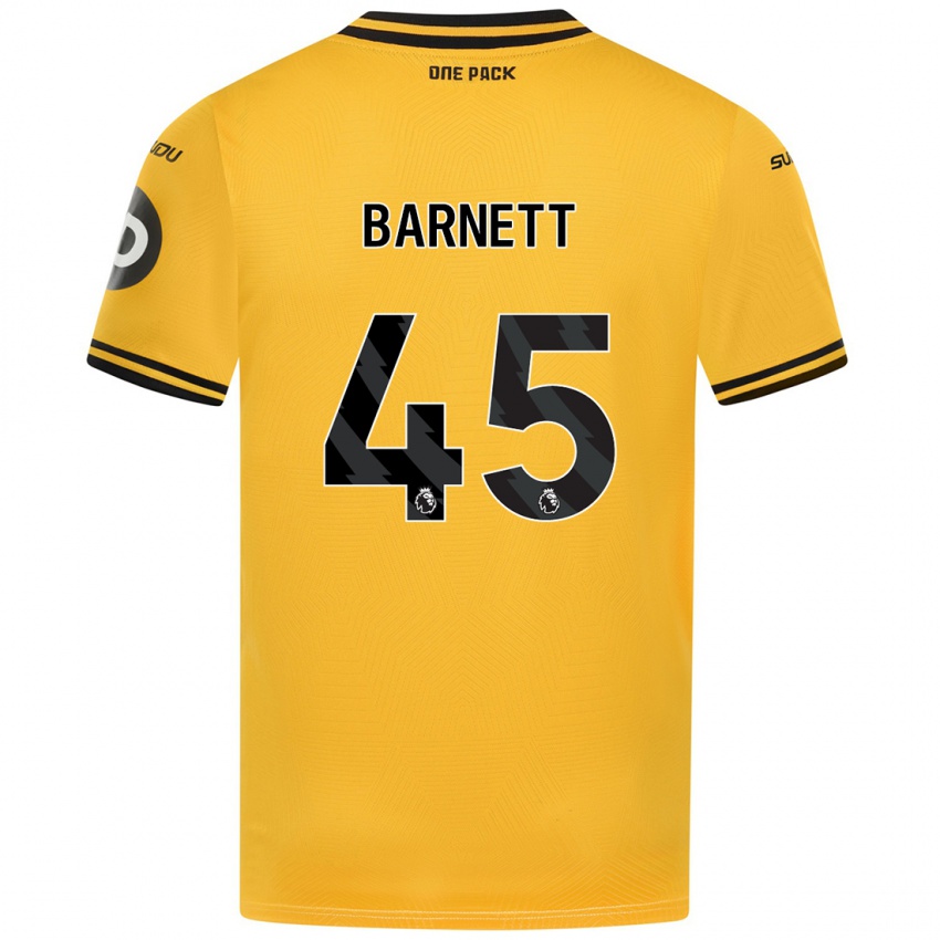 Kinderen Ty Barnett #45 Geel Thuisshirt Thuistenue 2024/25 T-Shirt