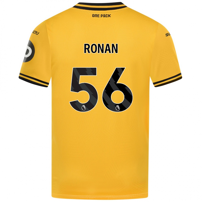 Kinderen Connor Ronan #56 Geel Thuisshirt Thuistenue 2024/25 T-Shirt