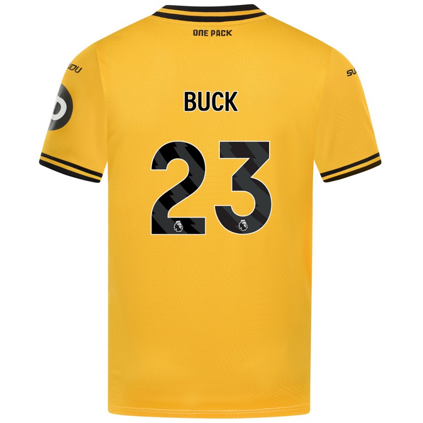 Kinderen Alex Buck #23 Geel Thuisshirt Thuistenue 2024/25 T-Shirt