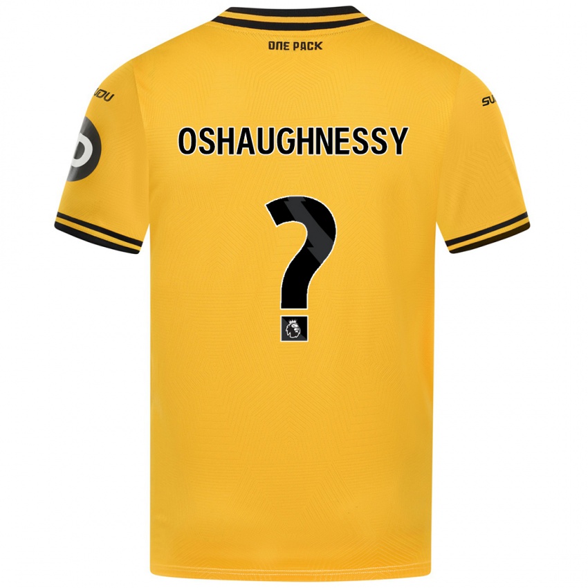 Kinderen Joe Oshaughnessy #0 Geel Thuisshirt Thuistenue 2024/25 T-Shirt