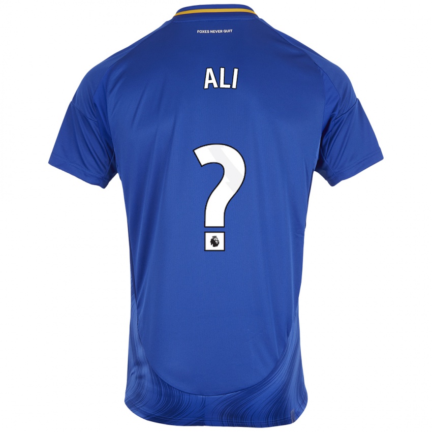 Kinderen Mirsad Ali #0 Blauw Wit Thuisshirt Thuistenue 2024/25 T-Shirt