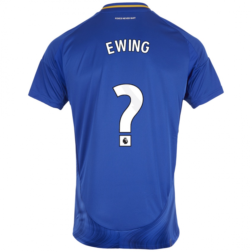 Kinderen Oliver Ewing #0 Blauw Wit Thuisshirt Thuistenue 2024/25 T-Shirt