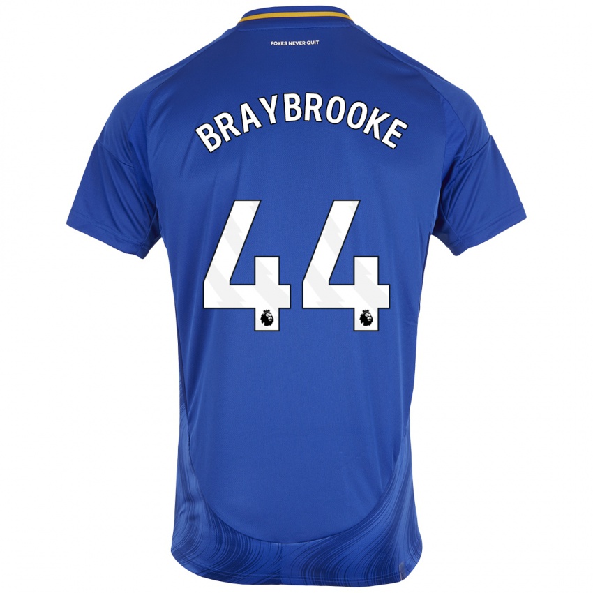 Kinderen Sammy Braybrooke #44 Blauw Wit Thuisshirt Thuistenue 2024/25 T-Shirt