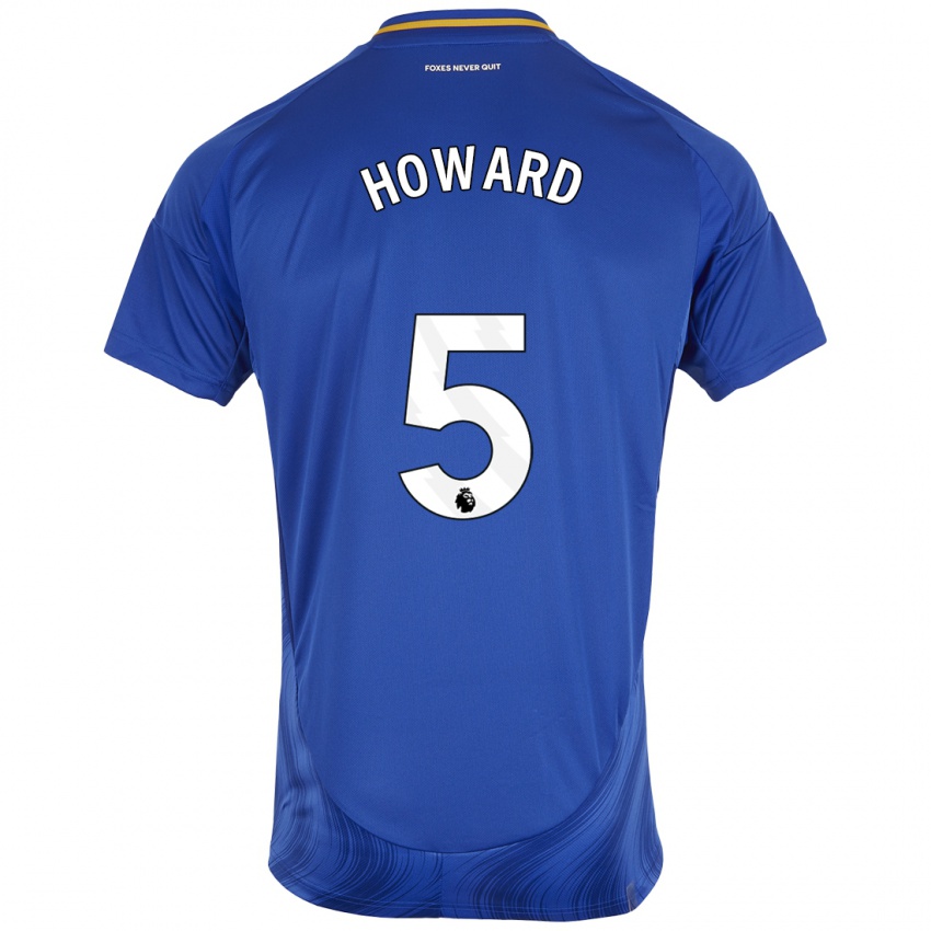 Kinderen Sophie Howard #5 Blauw Wit Thuisshirt Thuistenue 2024/25 T-Shirt