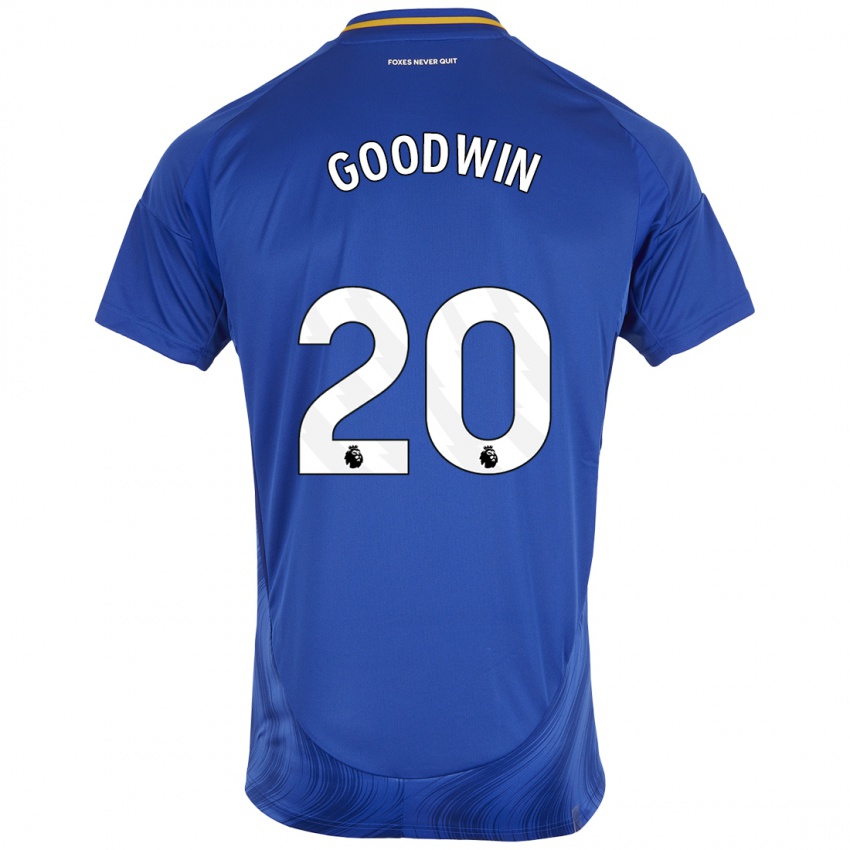 Kinderen Missy Goodwin #20 Blauw Wit Thuisshirt Thuistenue 2024/25 T-Shirt