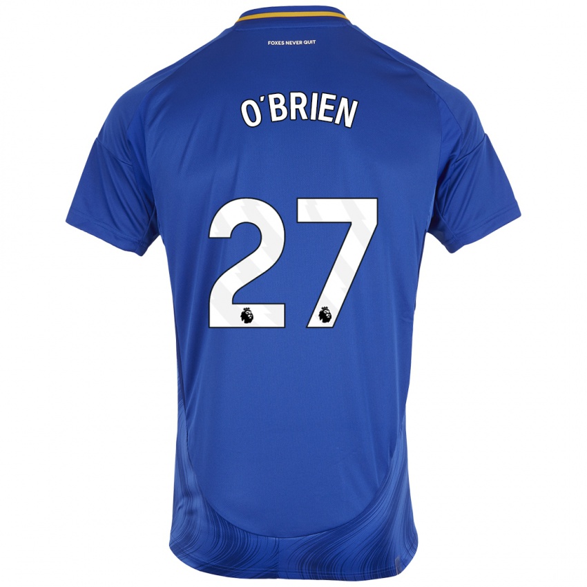 Kinderen Shannon O'brien #27 Blauw Wit Thuisshirt Thuistenue 2024/25 T-Shirt