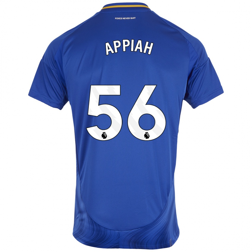 Kinderen Paul Appiah #56 Blauw Wit Thuisshirt Thuistenue 2024/25 T-Shirt