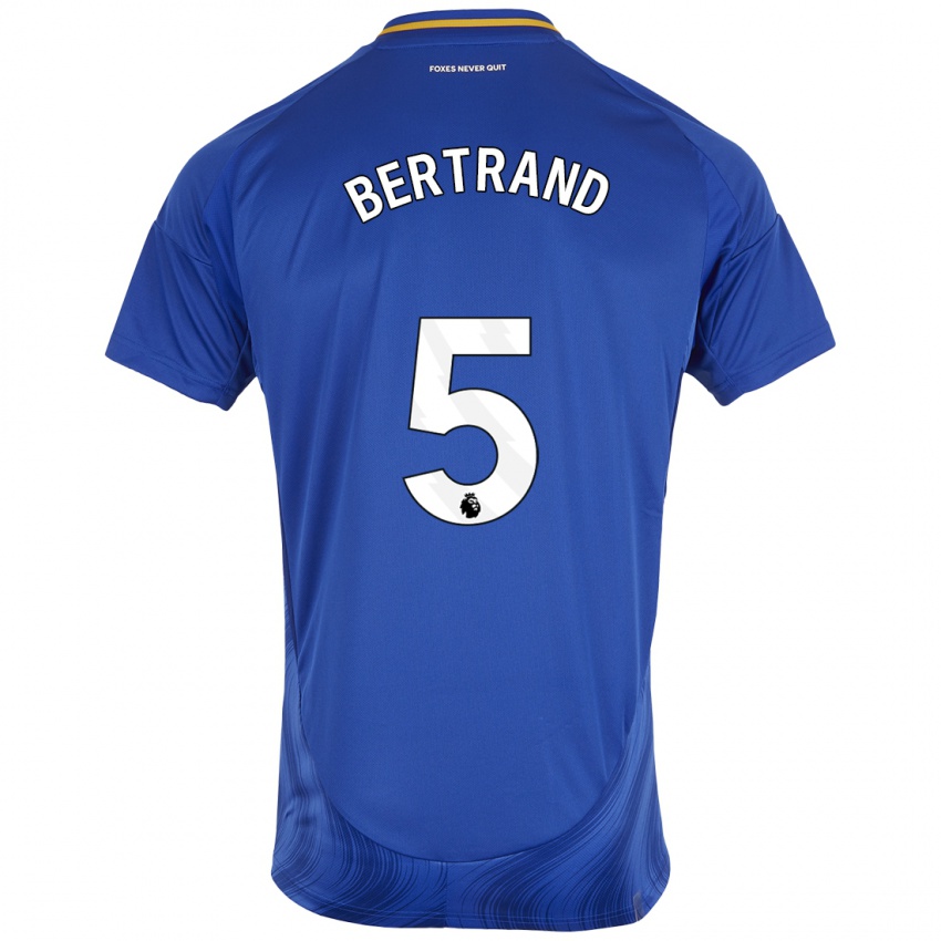 Kinderen Ryan Bertrand #5 Blauw Wit Thuisshirt Thuistenue 2024/25 T-Shirt