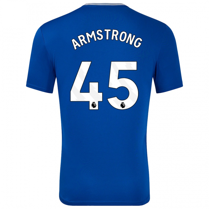 Kinderen Harrison Armstrong #45 Blauw Met Thuisshirt Thuistenue 2024/25 T-Shirt