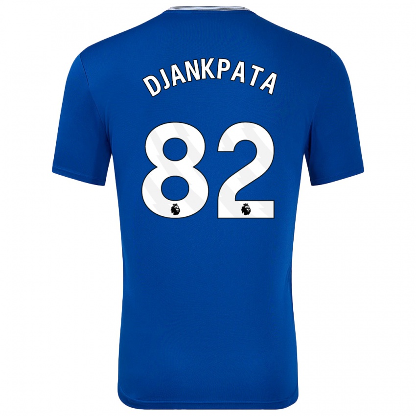 Kinderen Halid Djankpata #82 Blauw Met Thuisshirt Thuistenue 2024/25 T-Shirt