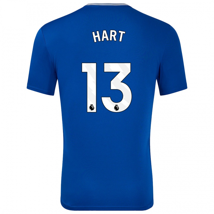 Kinderen Libby Hart #13 Blauw Met Thuisshirt Thuistenue 2024/25 T-Shirt