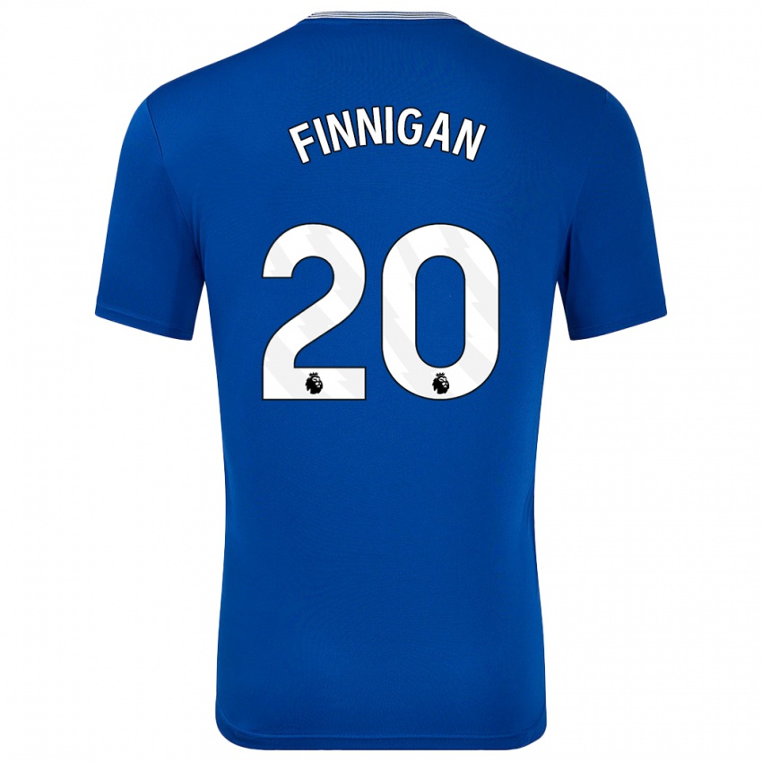 Kinderen Megan Finnigan #20 Blauw Met Thuisshirt Thuistenue 2024/25 T-Shirt