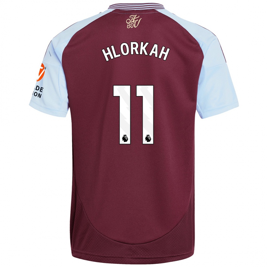 Kinderen Chantelle Boye-Hlorkah #11 Bordeaux Hemelsblauw Thuisshirt Thuistenue 2024/25 T-Shirt