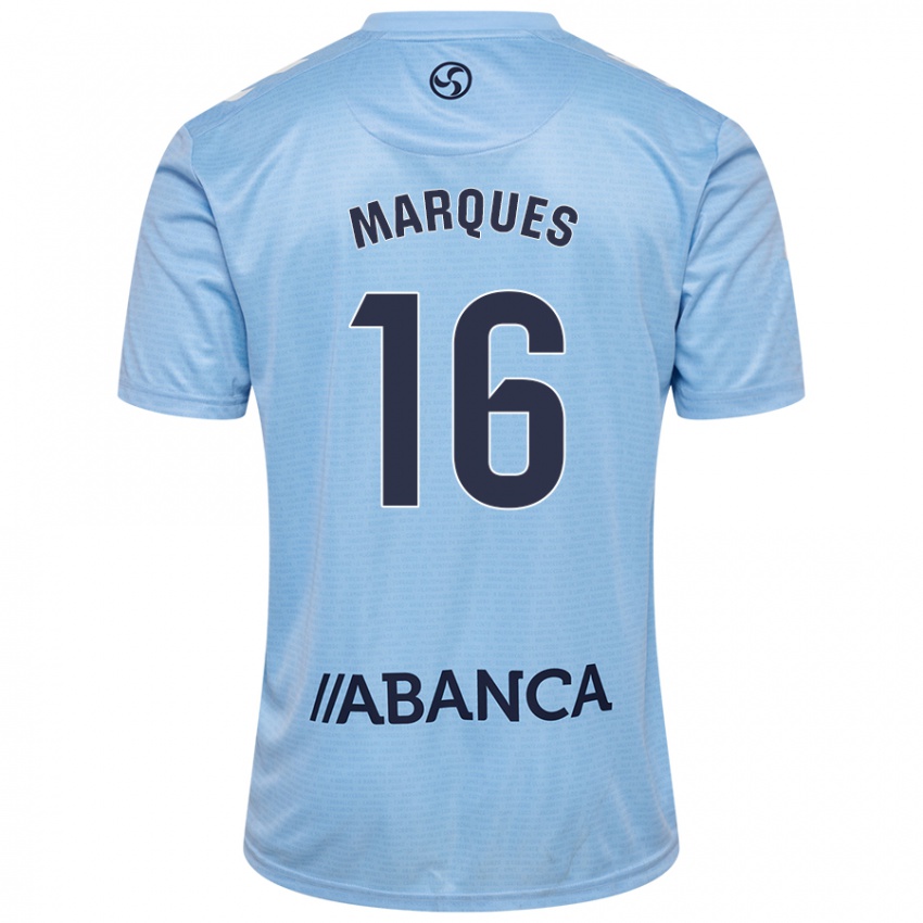 Kinderen 
Jailson Marques Siqueira #16 Hemelsblauw Thuisshirt Thuistenue 2024/25 T-Shirt