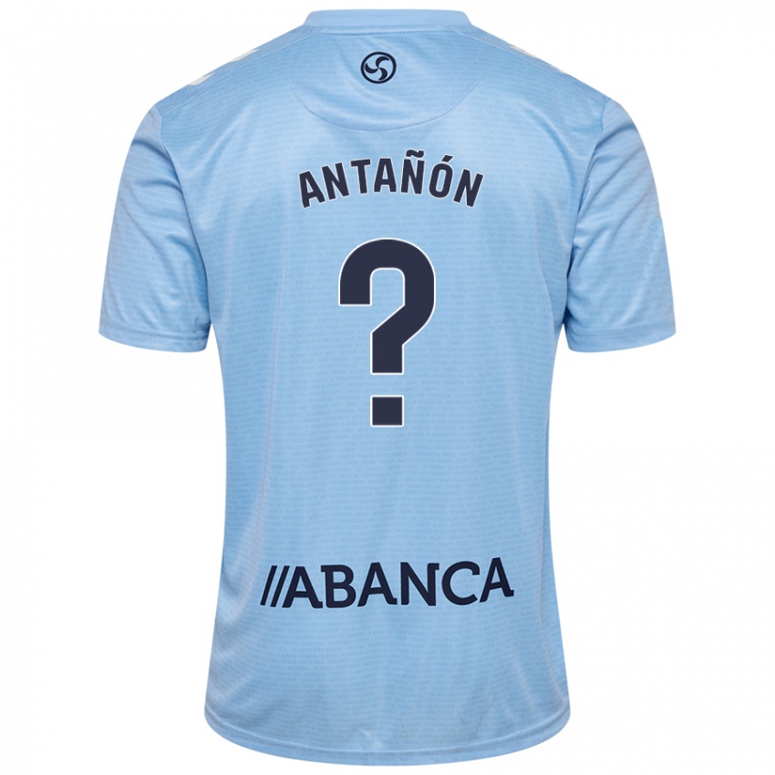 Kinderen Andrés Antañón #0 Hemelsblauw Thuisshirt Thuistenue 2024/25 T-Shirt