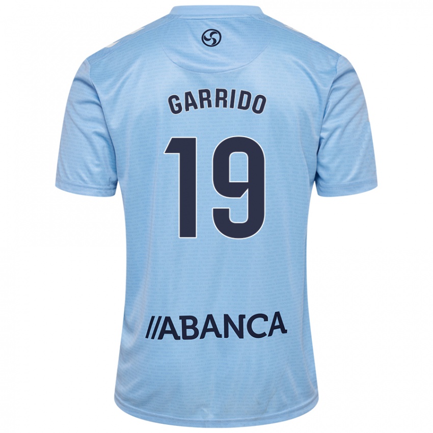 Kinderen Manu Garrido #19 Hemelsblauw Thuisshirt Thuistenue 2024/25 T-Shirt