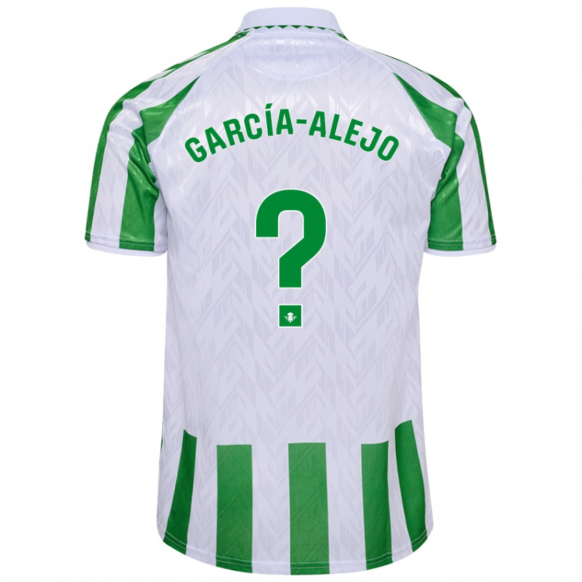 Kinderen Raúl García-Alejo #0 Groen Witte Strepen Thuisshirt Thuistenue 2024/25 T-Shirt