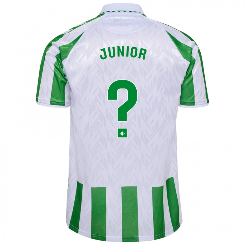 Kinderen Clute Junior #0 Groen Witte Strepen Thuisshirt Thuistenue 2024/25 T-Shirt