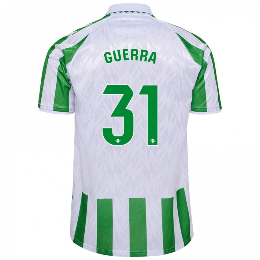 Kinderen Ana Guerra Morcillo #31 Groen Witte Strepen Thuisshirt Thuistenue 2024/25 T-Shirt