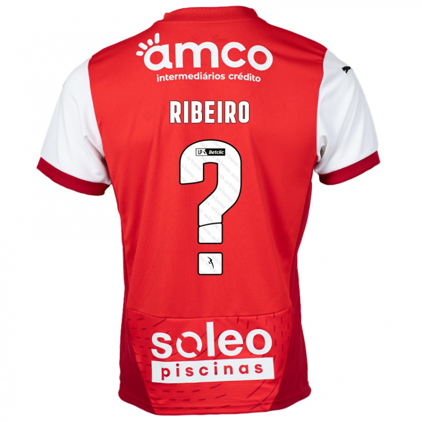 Kinderen Yuri Ribeiro #0 Rood Wit Thuisshirt Thuistenue 2024/25 T-Shirt