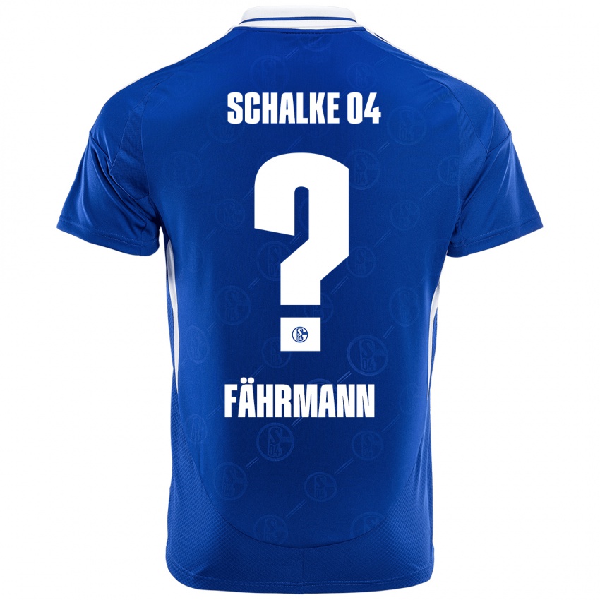 Kinderen Ralf Fährmann #0 Koningsblauw Thuisshirt Thuistenue 2024/25 T-Shirt