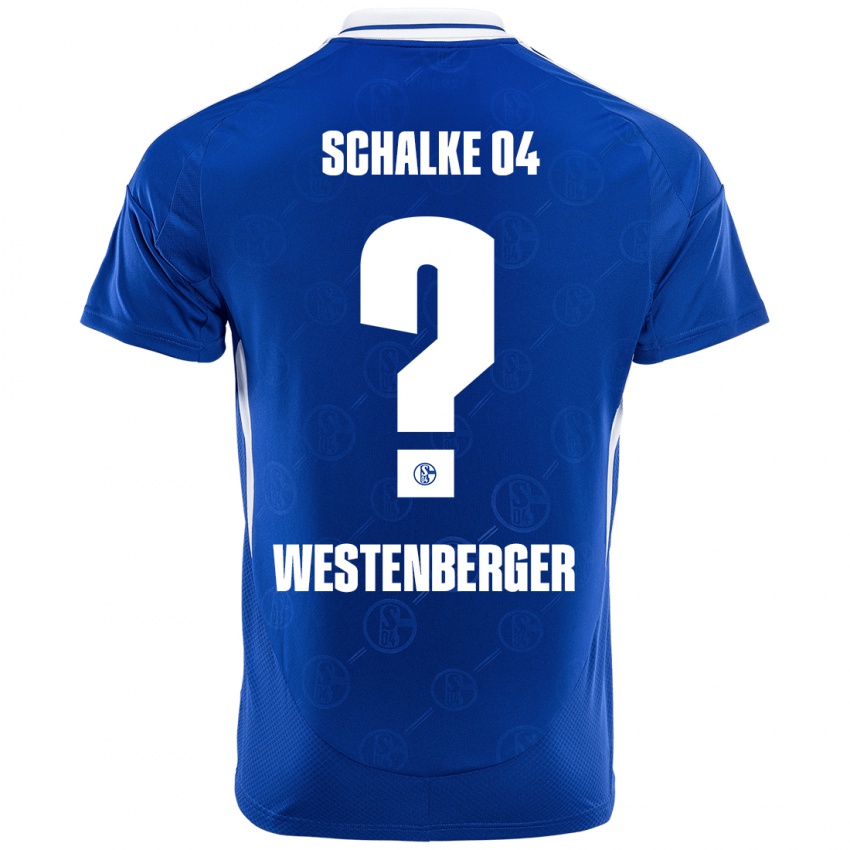 Kinderen Noel Westenberger #0 Koningsblauw Thuisshirt Thuistenue 2024/25 T-Shirt