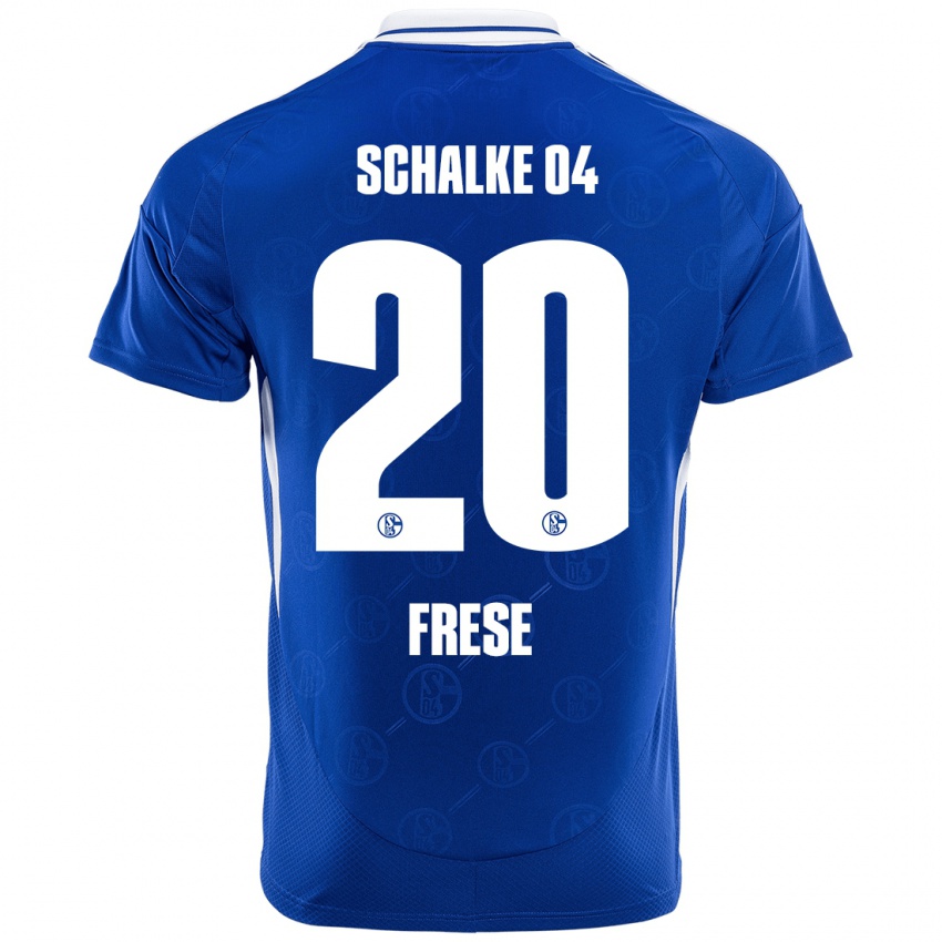 Kinderen Niklas Frese #20 Koningsblauw Thuisshirt Thuistenue 2024/25 T-Shirt