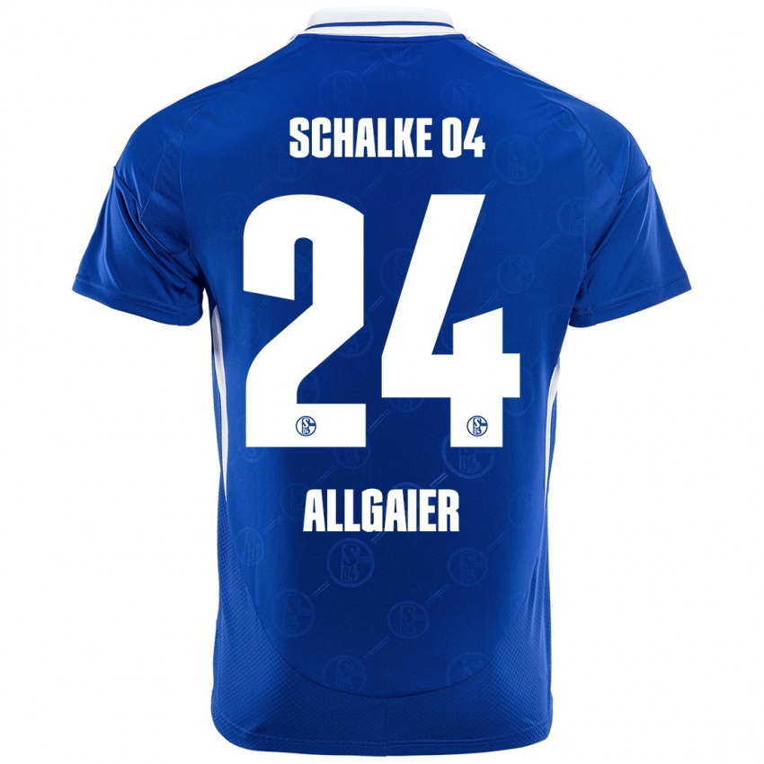 Kinderen Felix Allgaier #24 Koningsblauw Thuisshirt Thuistenue 2024/25 T-Shirt