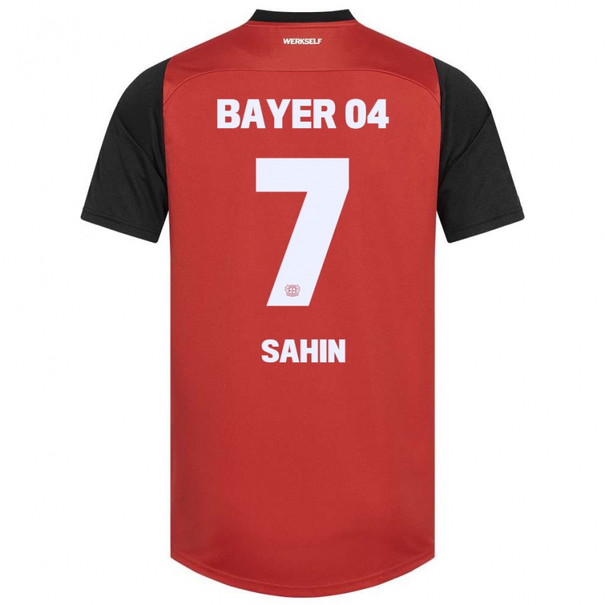 Kinderen Batuhan Sahin #7 Rood Zwart Thuisshirt Thuistenue 2024/25 T-Shirt