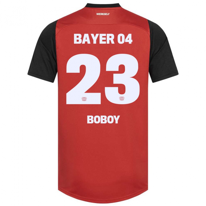 Kinderen Delice Boboy #23 Rood Zwart Thuisshirt Thuistenue 2024/25 T-Shirt