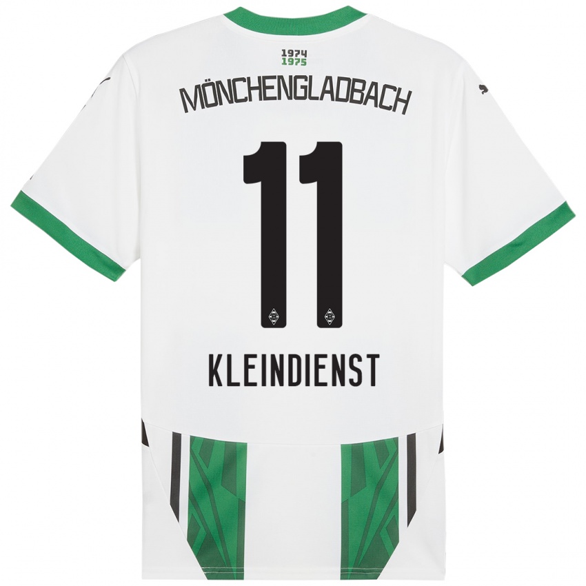 Kinderen Tim Kleindienst #11 Wit Groen Thuisshirt Thuistenue 2024/25 T-Shirt