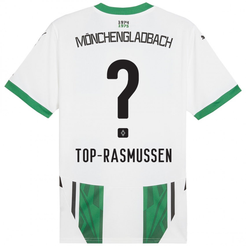 Kinderen Tristan Top-Rasmussen #0 Wit Groen Thuisshirt Thuistenue 2024/25 T-Shirt