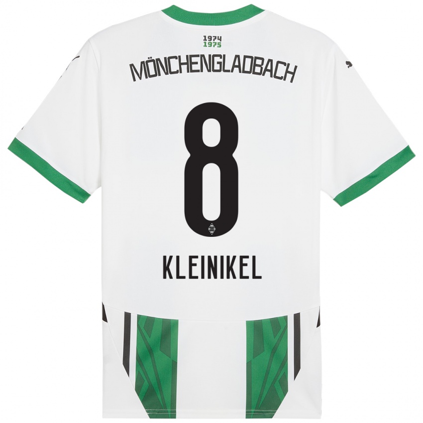 Kinderen Nadja Kleinikel #8 Wit Groen Thuisshirt Thuistenue 2024/25 T-Shirt