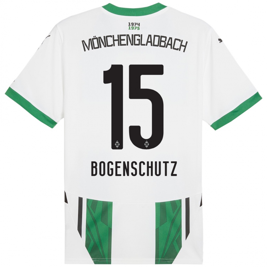 Kinderen Kerstin Bogenschutz #15 Wit Groen Thuisshirt Thuistenue 2024/25 T-Shirt