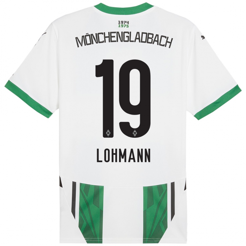 Kinderen Mona Lohmann #19 Wit Groen Thuisshirt Thuistenue 2024/25 T-Shirt