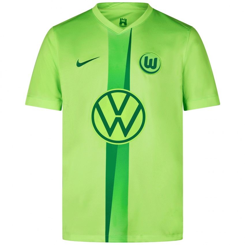 Kinderen Niklas Klinger #30 Fluorescerend Groen Thuisshirt Thuistenue 2024/25 T-Shirt