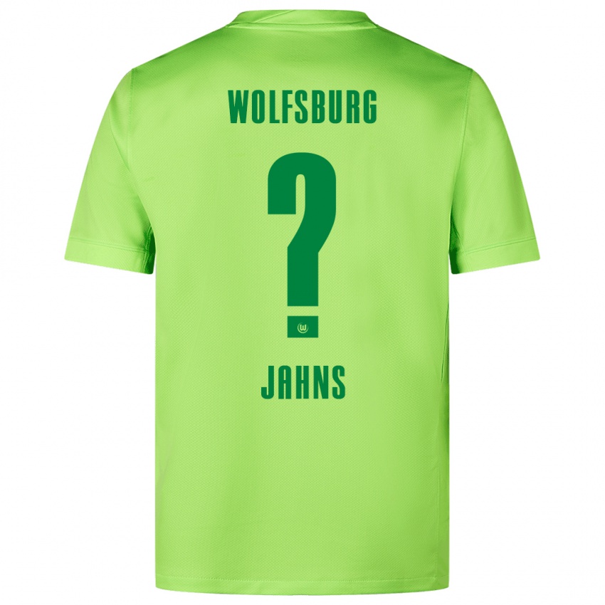 Kinderen Stefan Jahns #0 Fluorescerend Groen Thuisshirt Thuistenue 2024/25 T-Shirt