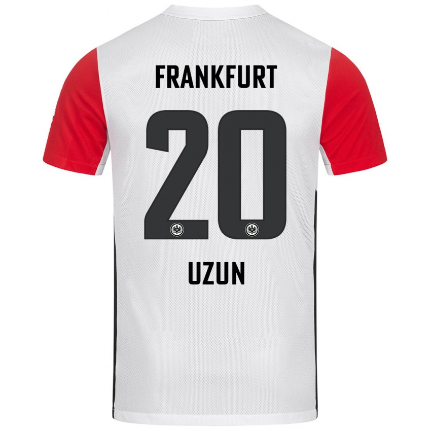 Kinderen Can Uzun #20 Wit Rood Thuisshirt Thuistenue 2024/25 T-Shirt